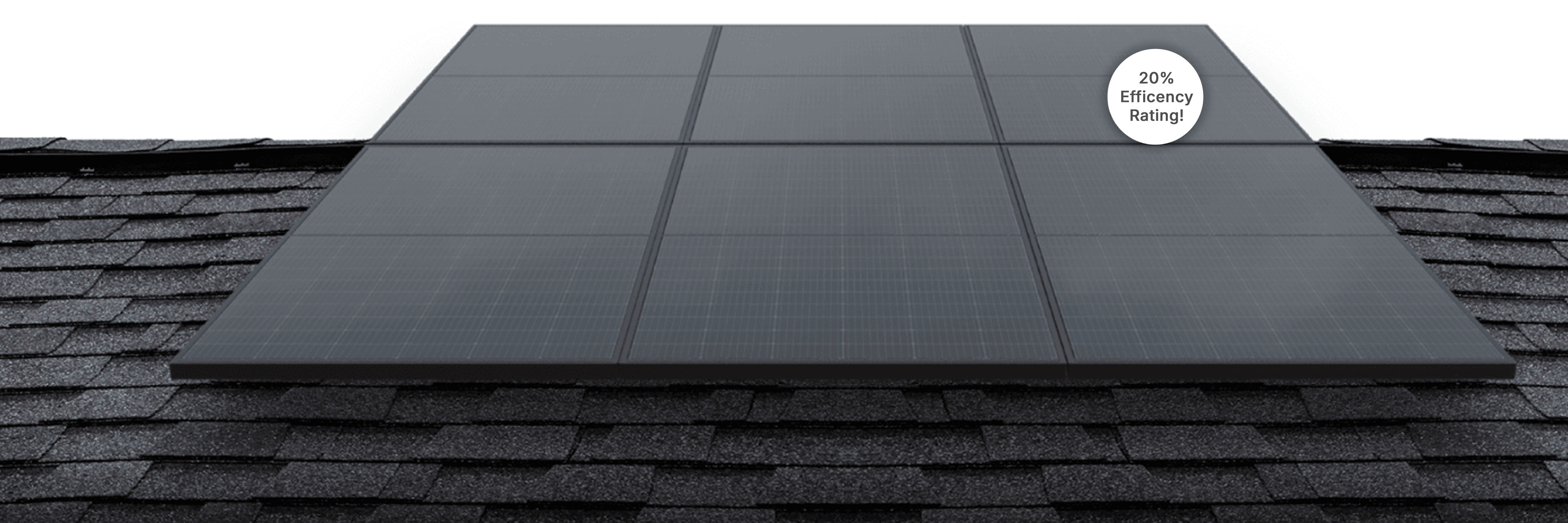 Roof solar panels